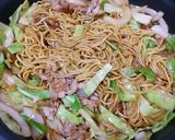 定番！シャキシャキ野菜のソース焼きそば作り方7写真