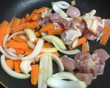 子供も大好き！高野豆腐と鶏肉の炒り煮♡作り方5写真