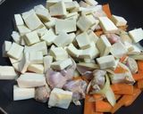 子供も大好き！高野豆腐と鶏肉の炒り煮♡作り方6写真