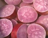 紫芋と甘納豆のきんつば作り方1写真
