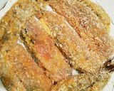 節約満腹！ササミチーズの大葉はさみ揚げ☆作り方4写真