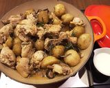 鶏肉とジャガイモの煮込み作り方4写真