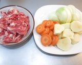 基本の肉じゃが作り方1写真