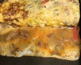 ミートソースで卵焼き作り方2写真