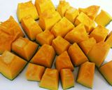 簡単副菜!かぼちゃのそぼろ煮作り方1写真