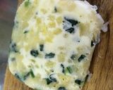 りんごとほうれん草の蒸しパン作り方7写真