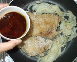 鶏もも肉のケチャップソース照り焼き♪簡単作り方7写真