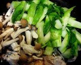 子持ち高菜と豚バラの炒め物作り方4写真