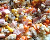 崩しポテトのクラムチャウダーチーズ焼き作り方6写真