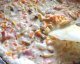 崩しポテトのクラムチャウダーチーズ焼き作り方7写真