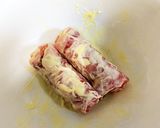 お弁当に！ クルクル一口味噌カツ作り方3写真