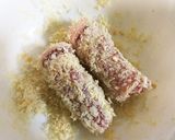 お弁当に！ クルクル一口味噌カツ作り方4写真