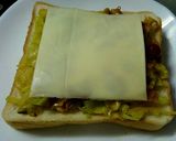 キャベツたっぷりカレーピザ✩作り方4写真
