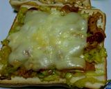 キャベツたっぷりカレーピザ✩作り方5写真