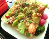 ウィンナー×ブロの塩レモンカレートースト作り方6写真