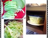 茹でキャベツの生姜醤油和え ♪作り方1写真