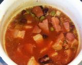 ﾍﾞｰｺﾝと豆のﾄﾏﾄ煮★野菜ﾋﾟﾗﾌ作り方3写真
