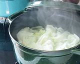 ★スープに便利”茹でキャベツの冷凍保存作り方1写真