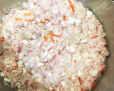 ♪豚ひき肉と根菜の揚げだんご♪作り方3写真