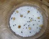 ごはんもの：電子レンジで作る二合赤飯作り方3写真