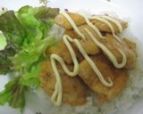 鶏むね肉の焼き鳥丼　+マヨ作り方6写真