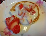 豆腐クリームでホットケーキ♪作り方3写真