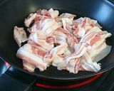 厚揚げと豚バラ肉のすき焼き風旨々煮作り方3写真