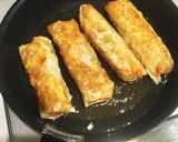 残りもの かぼちゃサラダのカレー春巻き作り方6写真