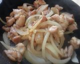 スキレットor小鍋で❤豆腐入り親子とじ作り方2写真