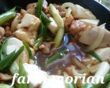 スキレットor小鍋で❤豆腐入り親子とじ作り方4写真