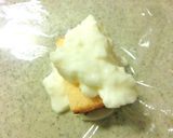 トロっと生チョコ✿焼カステラＹＧプレート作り方4写真
