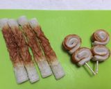 ちくわのクルクル焼き作り方1写真