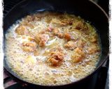 残った唐揚げで♪親子丼風作り方3写真