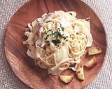 豆乳クリームパスタ作り方7写真