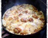残った唐揚げで♪親子丼風作り方4写真