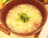 大根おろしの卵コンソメスープ作り方5写真