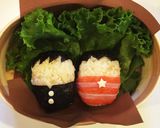 卒業&入学おめでとう♡春弁当♡キャラ弁作り方4写真