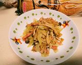 キノコとレタスのガーリックバター炒め作り方4写真