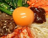 ナムル液で簡単に♬美味し〜ぃビビンバ✧作り方7写真