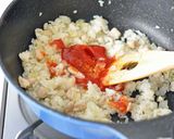 春色！ふわとろたまごと豆苗のオムライス作り方4写真