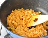 春色！ふわとろたまごと豆苗のオムライス作り方5写真