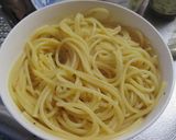 ベーコンで作る本格イタリア風カルボナーラ作り方15写真