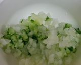 かじきステーキ　時短タルタルソース作り方1写真
