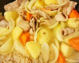 フライパンで作る、ガッツリ系肉じゃが作り方2写真