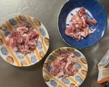 レンジ簡単レモン赤味噌味回鍋肉甘酢酢豚作り方3写真