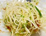 大根と胡瓜の梅サラダ作り方4写真