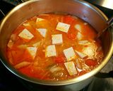 具だくさん♪食べるチゲスープ♪作り方7写真