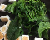 はんぺんとほうれん草のバター醤油炒め作り方5写真