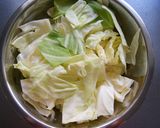 ラクラク！豚バラとキャベツの蒸し煮作り方1写真