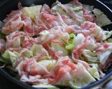 ラクラク！豚バラとキャベツの蒸し煮作り方6写真